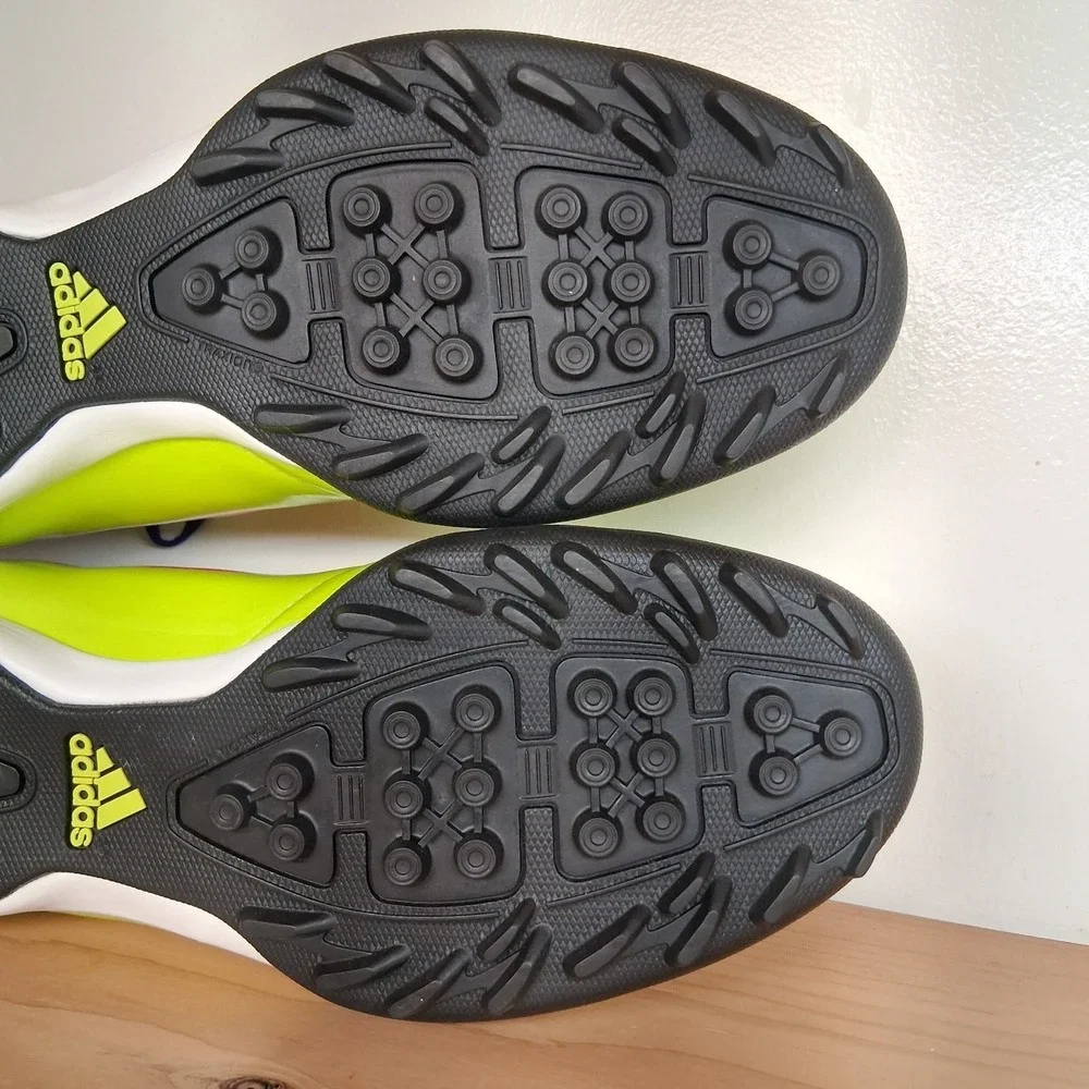 Adidas F50 TRX F10‎ Indoor Soccer Shoes Men's Size 12 Neon Yellow Purple